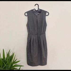 Alice and Olivia Gray Work Dress